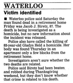 Courtesy The Gazette, Dec. 12, 1993